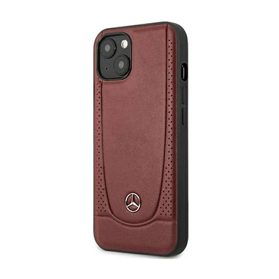 „Mercedes“ odinis „Urban Line“ dėklas „iPhone 15“ (raudonas)