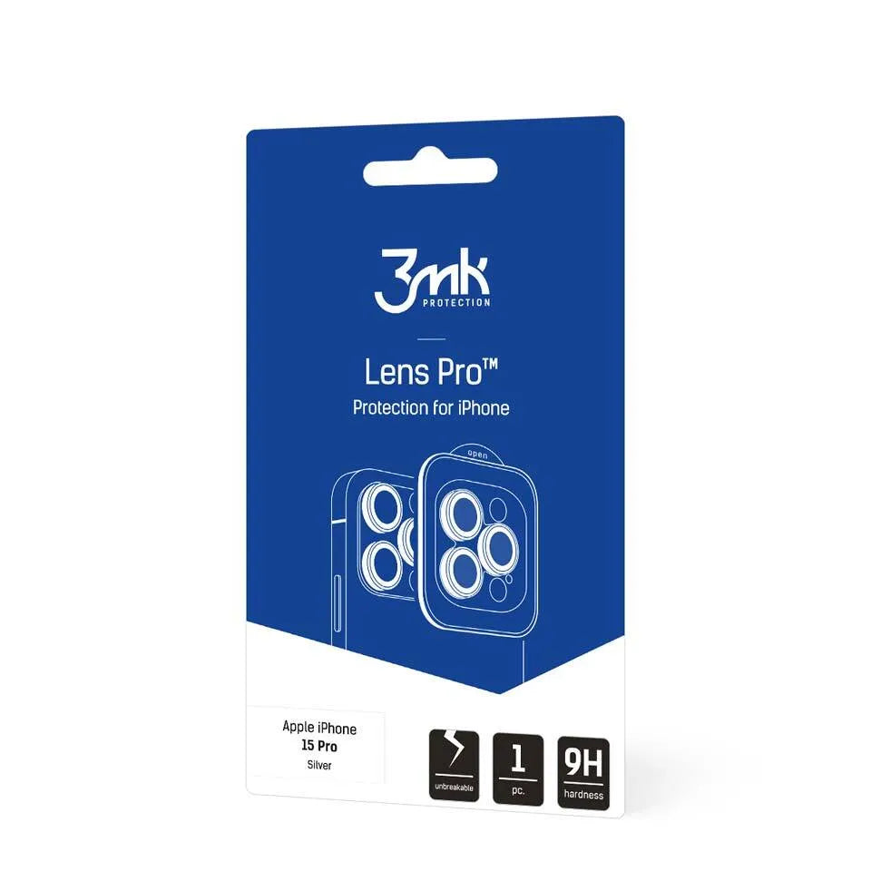 3mk Lens Protection Pro – stiklas kameros lęšiui, skirtas iPhone 15 Pro