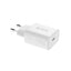 Crong USB-C kelioninis įkroviklis – USB-C Power Delivery 20 W sieninis įkroviklis (baltas)