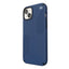 Speck Presidio2 Grip – neslystantis iPhone 15 Plus / 14 Plus dėklas (Coastal Blue / Black / White)