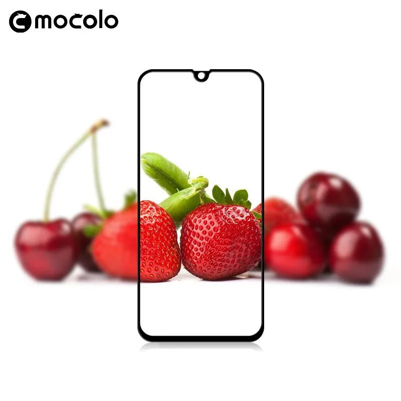 Mocolo 3D 9H Full Glue – viso ekrano apsauginis stiklas Samsung Galaxy A40 (juodas)