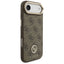 Guess 4G Strass Logo MagSafe - Dėklas iPhone Air (Rudas)