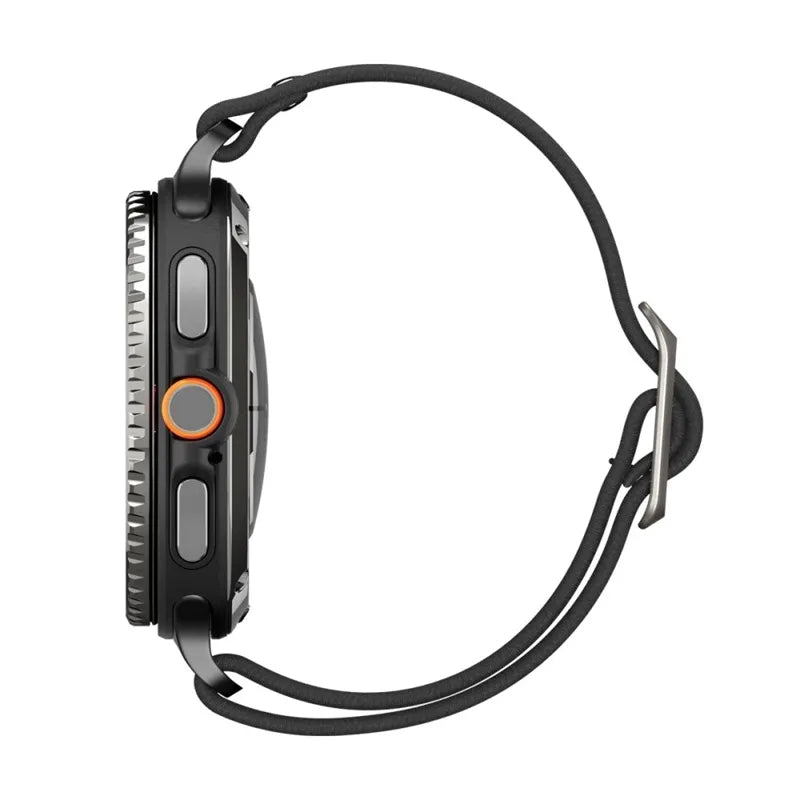Spigen Fit Lite – dirželis Samsung Galaxy Watch 8 / 8 Classic 40 / 44 / 46 mm (juodas)