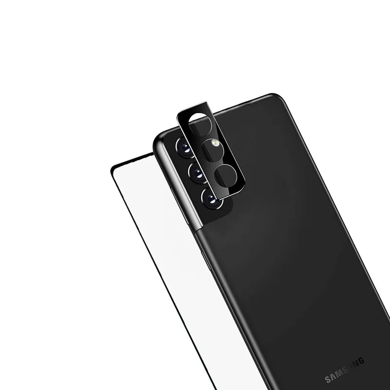 „Raptic“ stiklo apsaugos rinkinys „2 viename“, skirtas „Samsung Galaxy S22+“ (ekrano apsauga + kameros objektyvo apsauga)
