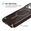 Speck Presidio Lux Grip MagSafe – Dėklas skirtas iPhone 17 Pro Max (Luxury Shade Matte / Oranžinė)