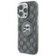Karl Lagerfeld IML Monogram Karl & Choupette Head MagSafe – dėklas iPhone 16 Pro (juodas)