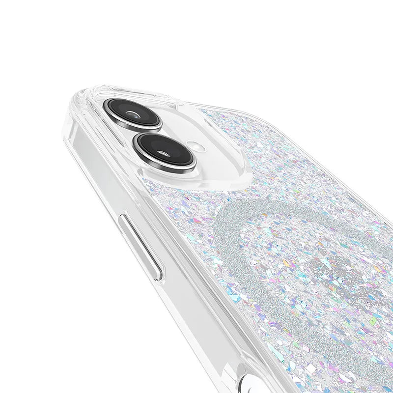 Case-Mate Twinkle MagSafe – dėklas „iPhone 16“ (Disco)
