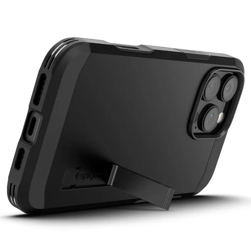 Spigen Tough Armor T Mag MagSafe - dėklas iPhone 16 Pro Max (juodas)
