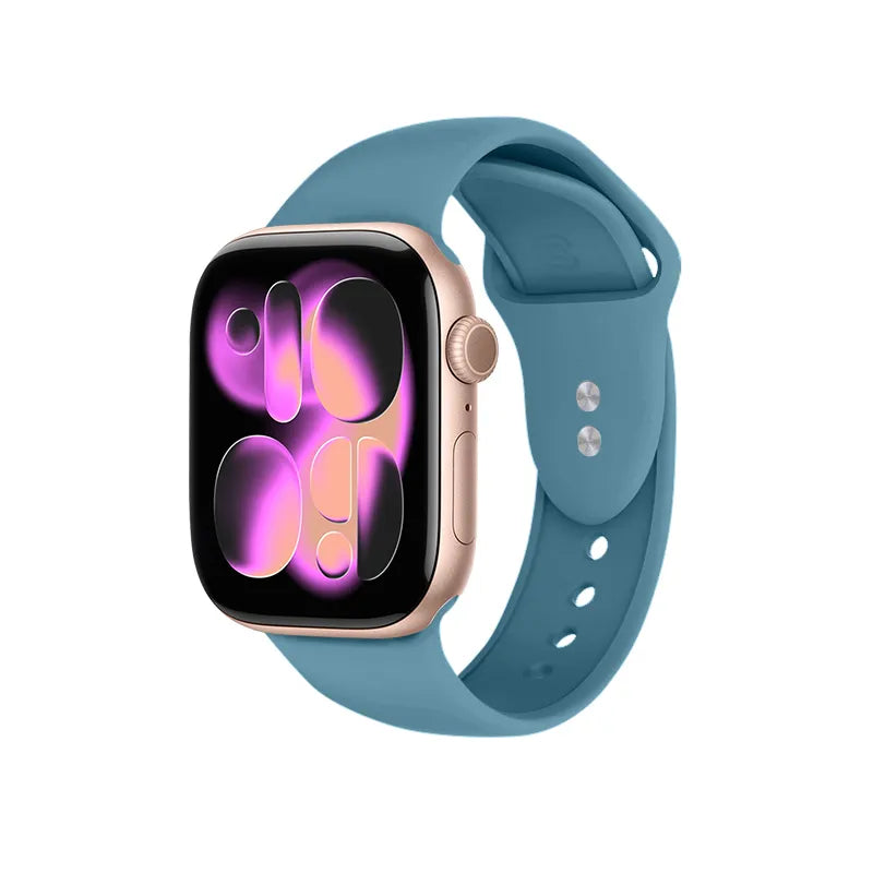 Crong Liquid – „Apple Watch“ dirželis 38/40/41/42 mm (jūros mėlyna)