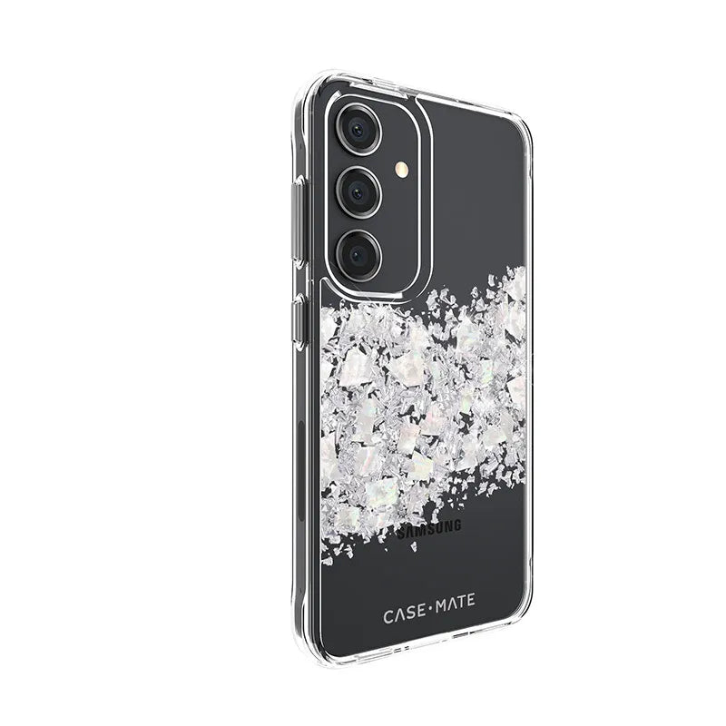 Case-Mate Karat – Samsung Galaxy S24 dėklas, dekoruotas perlamutru (A Touch of Pearl)