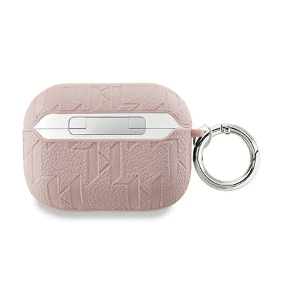 Karl Lagerfeld Monogram Karl & Choupette Head – AirPods Pro 2 dėklas (rožinis)
