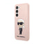 Karl Lagerfeld Silicone NFT Ikonik – dėklas Samsung Galaxy S23 (rožinis)