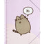 Pusheen – A4 formato segtuvas su elastine juosta + 30 skaidrių įmaučių