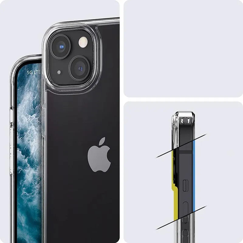 Spigen Ultra Hybrid – dėklas iPhone 13 Mini (skaidrus)