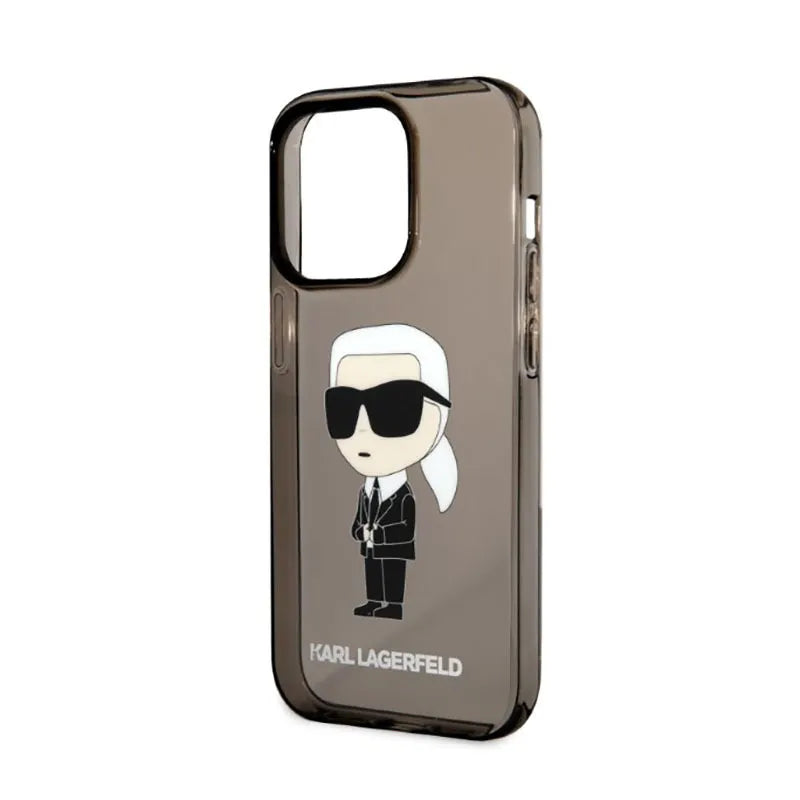 Karl Lagerfeld IML NFT Ikonik – Dėklas, skirtas iPhone 14 Pro Max (juodas)