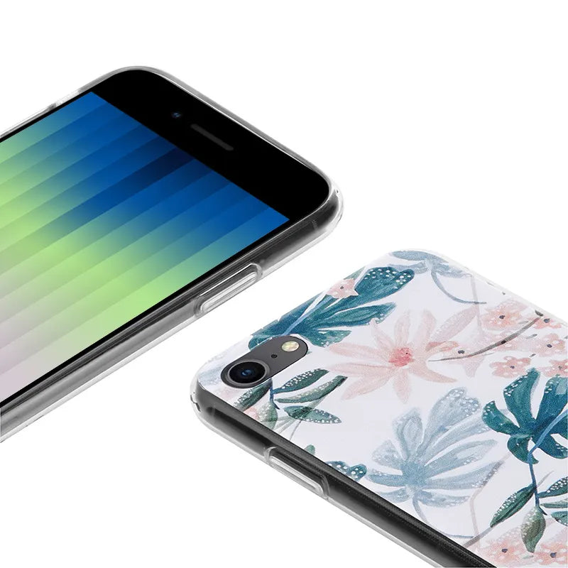 „Crong Flower Case“ – „iPhone SE (2022/2020) / 8 / 7“ dėklas (01 raštas)