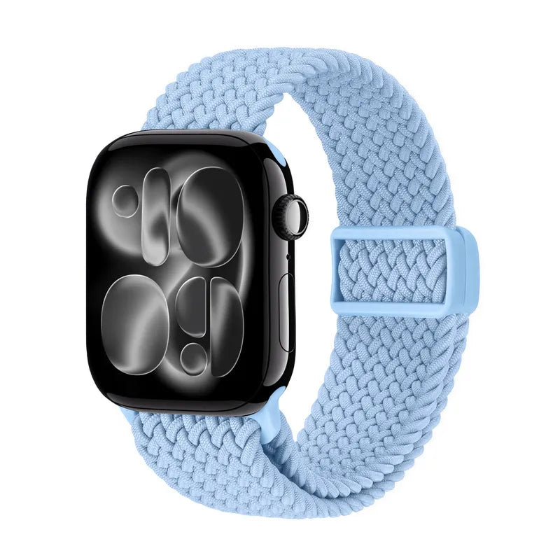Crong Wave Band – pintas dirželis Apple Watch 38/40/41/42 mm (šviesiai mėlynas)