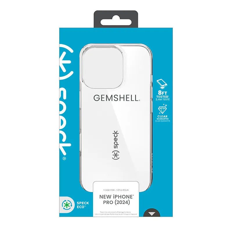 Speck Gemshell – dėklas Apple iPhone 16 Pro (skaidrus)