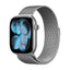 Crong Milano Steel – nerūdijančio plieno dirželis, skirtas Apple Watch 38/40/41/42 mm (sidabrinis)