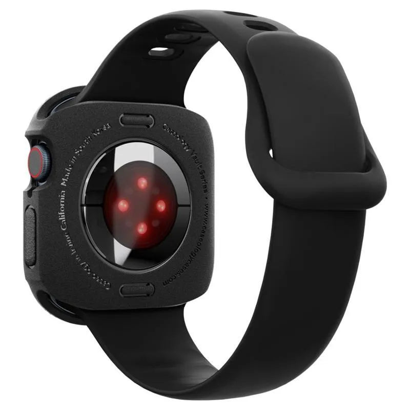 Spigen Caseology Vault – dėklas, skirtas Apple Watch 10 46 mm (matinė juoda)