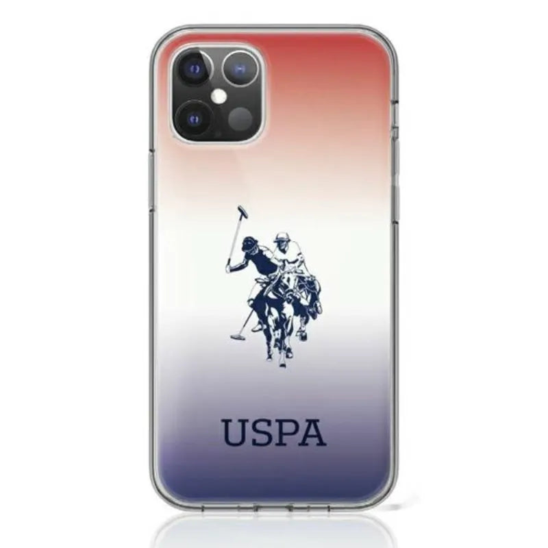 US Polo Assn Dh & Logo Gradient – dėklas iPhone 12 Mini