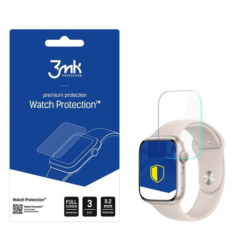 3mk Watch Protection ARC+ – apsauginė plėvelė Apple Watch 8 45 mm (3 vnt.)