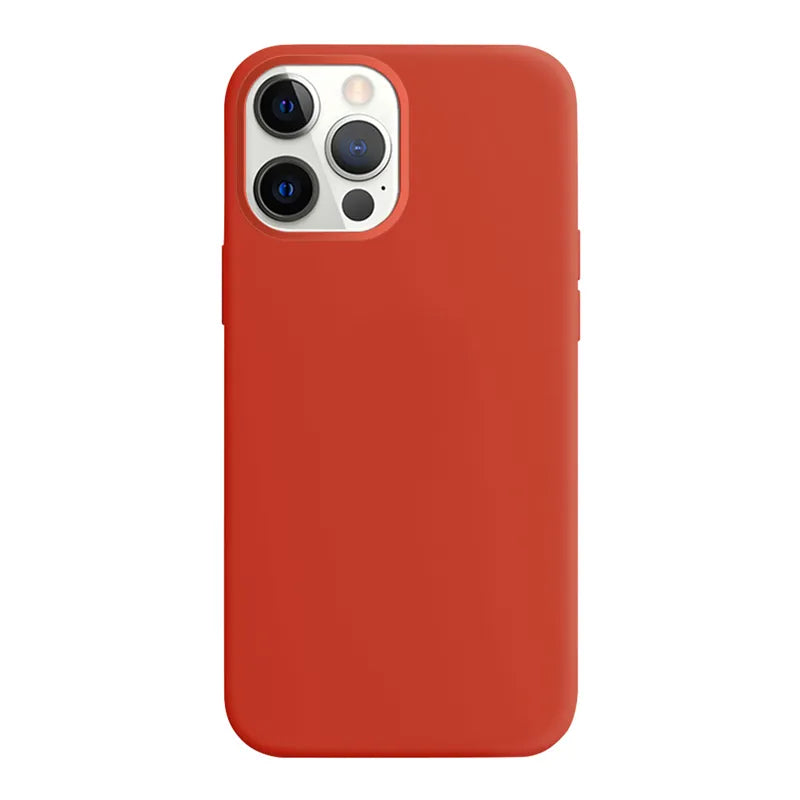Crong Color Cover - iPhone 12 Pro Max dėklas (raudonas)