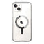 Speck Gemshell Grip + MagSafe – dėklas iPhone 15 Plus / iPhone 14 Plus (Skaidrus / Chromuota apdaila)