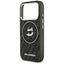 Karl Lagerfeld IML Choupette Head Logo MagSafe – dėklas iPhone 17 Pro telefonui (juodas)