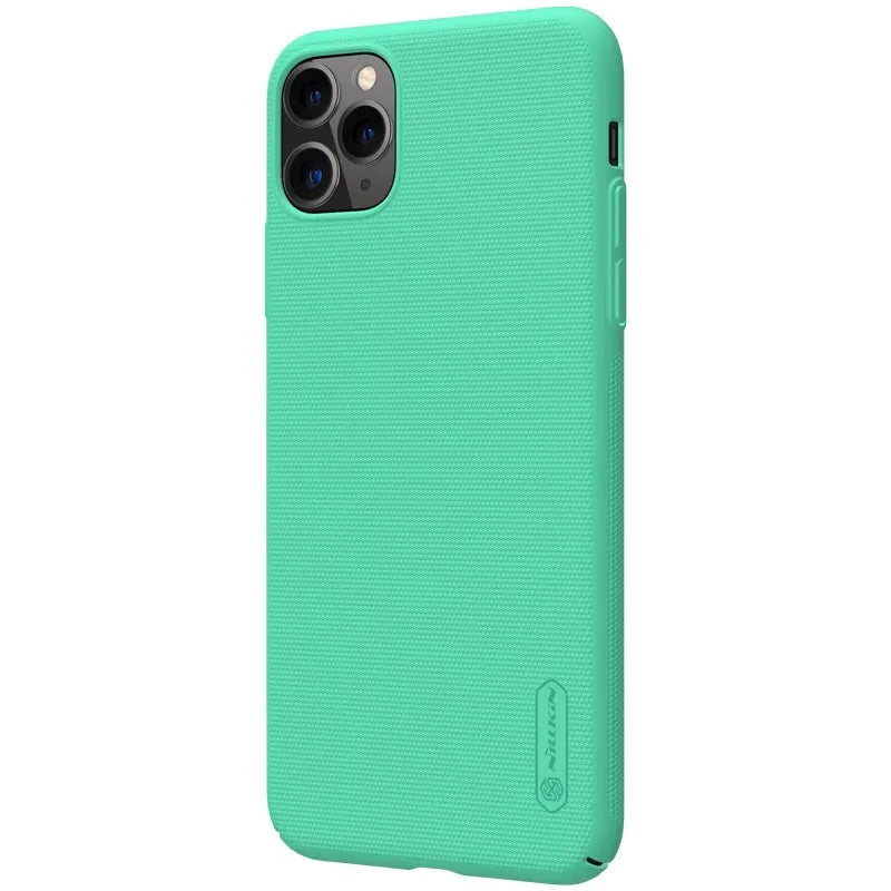 Nillkin Super Frosted Shield - dėklas Apple iPhone 11 Pro (mėtinės žalios spalvos)