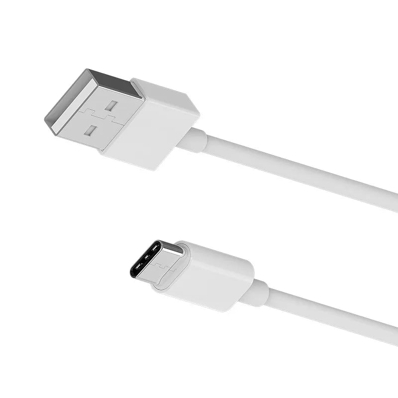 Borofone – USB-A – USB-C laidas duomenų perdavimui ir įkrovimui, 1 m (baltas)