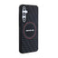 AMG Silicone Carbon Pattern MagSafe - dėklas Samsung Galaxy S24 telefonui (juodas)