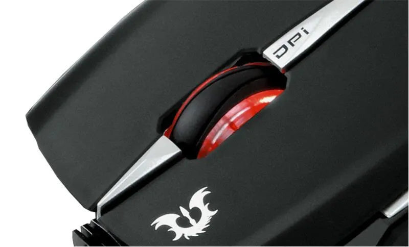 Gamdias Erebos Optical – optinė žaidimų pelė su keičiamais skydeliais (3500 DPI)
