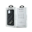Karl Lagerfeld Diagonal Quilted Script – Dėklas iPhone 15 Plus / 14 Plus (Juodas)