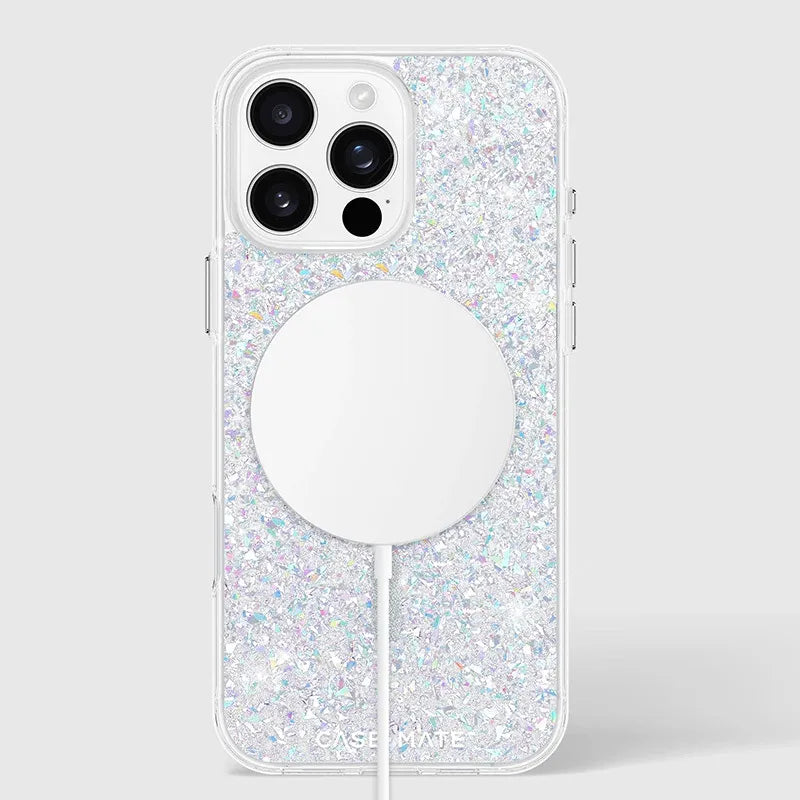 Case-Mate Twinkle MagSafe – Dėklas, skirtas iPhone 16 Pro Max (Disco)