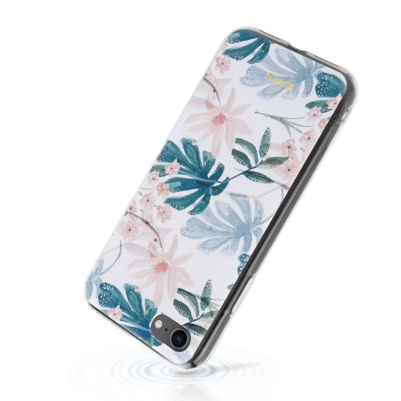 „Crong Flower Case“ – „iPhone SE (2022/2020) / 8 / 7“ dėklas (01 raštas)