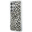 Guess IML Leopard Print Triangle MagSafe – Samsung Galaxy S26 Ultra dėklas (juodas)