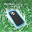 Speck Presidio2 Pro MagSafe – iPhone 15 Pro dėklas (juoda / pilka / balta)