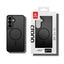 Crong Hybrid Matte Magnetic – MagSafe dėklas Samsung Galaxy S26 (juodas)