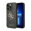 Guess 4G Big Metal Logo dėklas iPhone 15 Pro telefonui (pilkas)