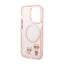 Karl Lagerfeld Karl&Choupette Aluminium MagSafe – dėklas iPhone 14 Pro Max (rožinis)