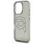 Karl Lagerfeld IML Rhinestones Karl Head – dėklas iPhone 16 Pro Max (juodas)