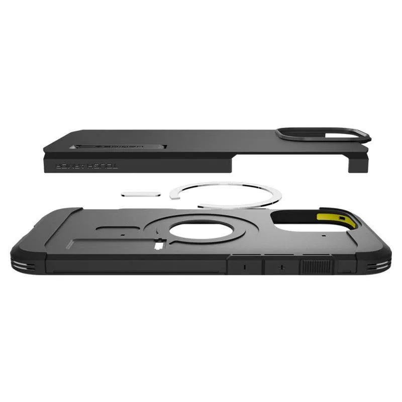 Spigen Tough Armor T Mag MagSafe - dėklas iPhone 16 Pro Max (juodas)