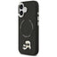 Karl Lagerfeld Karl & Choupette Pins MagSafe – dėklas iPhone 17 (juodas)