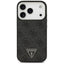 Guess 4G Triangle Logo MagSafe – Dėklas iPhone 17 Pro (juodas)