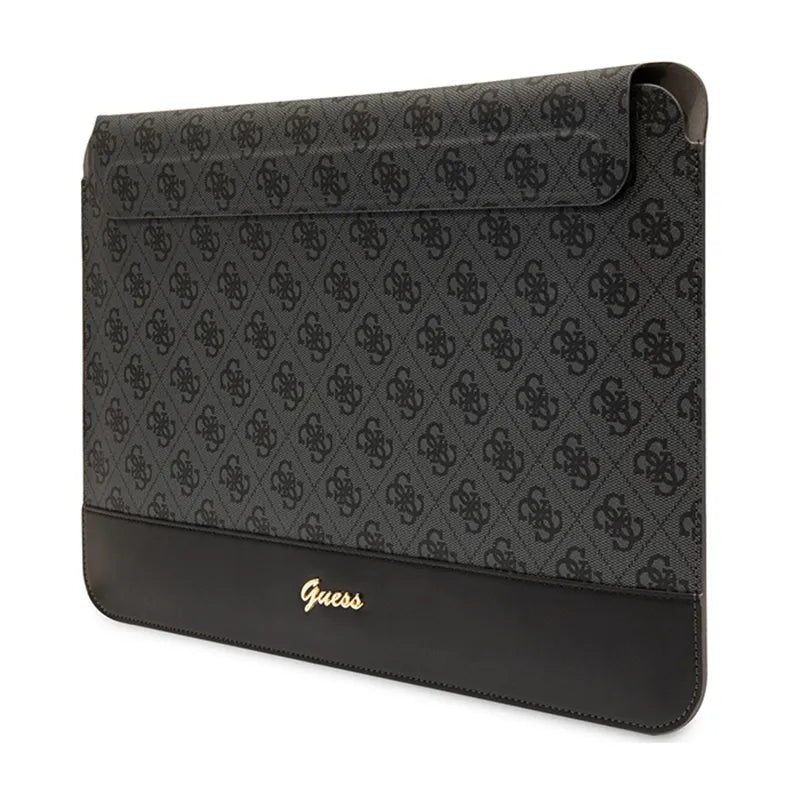 Guess 4G Stripe Metal Logo kompiuterio dėklas - 14" nešiojamojo kompiuterio dėklas (juodas)