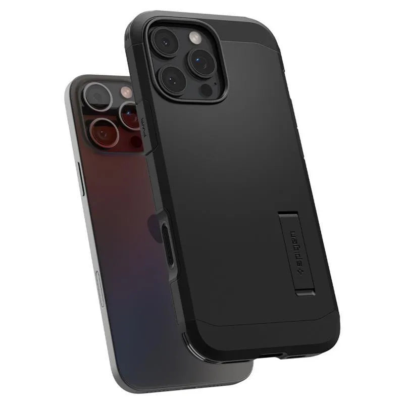 Spigen Tough Armor T Mag MagSafe - dėklas iPhone 16 Pro Max (juodas)