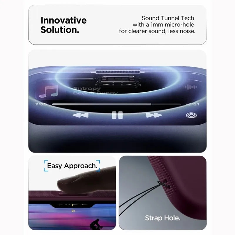 „Spigen Nano Pop Mag MagSafe“ – dėklas, skirtas „iPhone 18 Pro“ / „17 Pro“ („Burgundy Bean“)