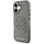 Karl Lagerfeld IML Rhinestones Karl Head - Dėklas, skirtas iPhone 16 (juodas)