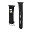 Karl Lagerfeld 3D Rubber Karl Head NFT – dirželis Apple Watch 38/40/41 mm laikrodžiui (juodas)